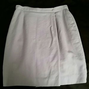 High waisted wrap skirt