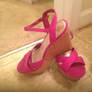 Wedge shoes great for a nice summer outing.