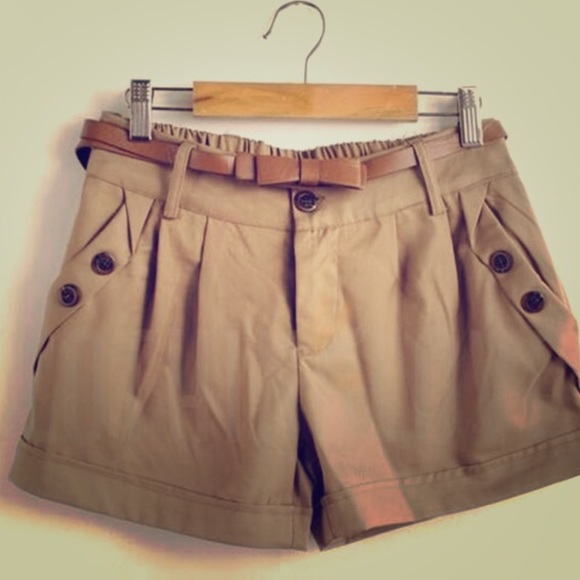 Khaki shorts