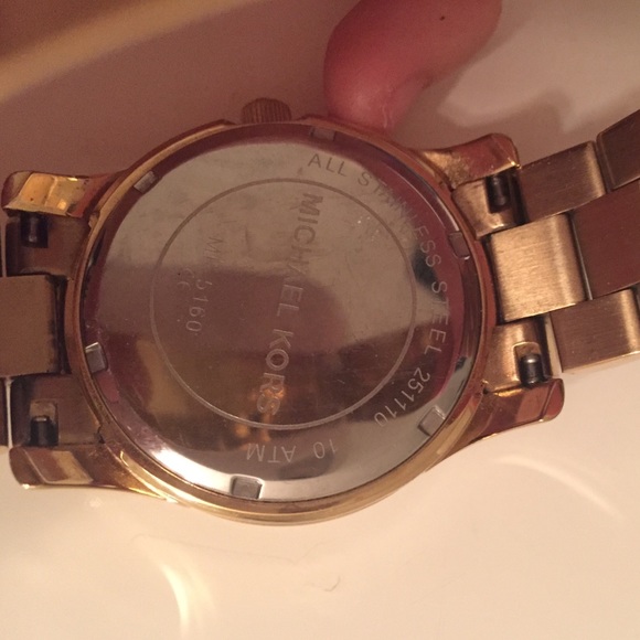 Michael Kors gold watch main image 4