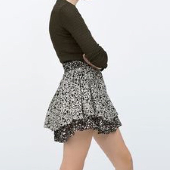 Zara Printed Skirt