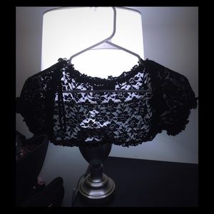 TRIPP Black Lace Bolero