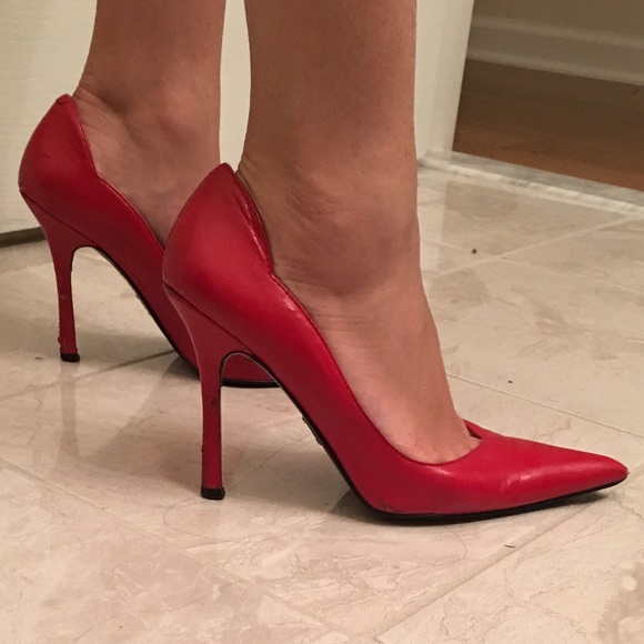 SOLD!!! Red stilettos.
