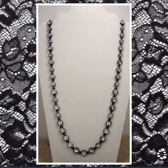 Chico's Jewelry - Chico's Black and White Crystal Necklace