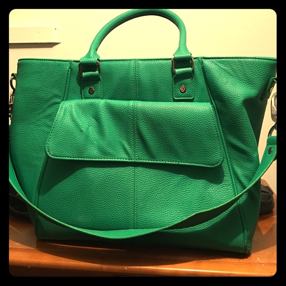 Thirty One beautiful bright green bag!