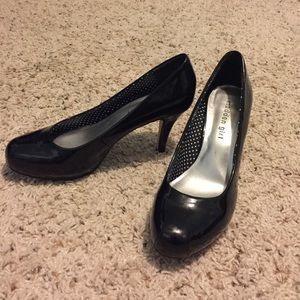 Black heels.