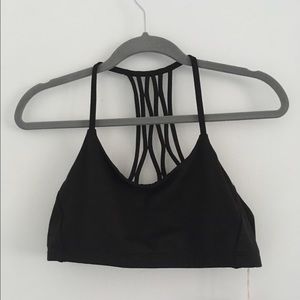 Black Sports Bra