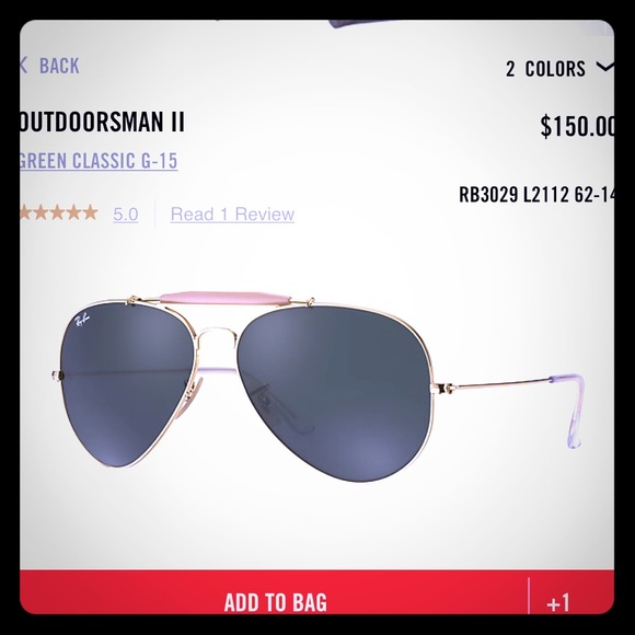 Ray Ban Outdoorsman II