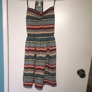 Aztec pattern dress