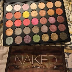 Morphe Palette and Urban Decay Naked on the Run