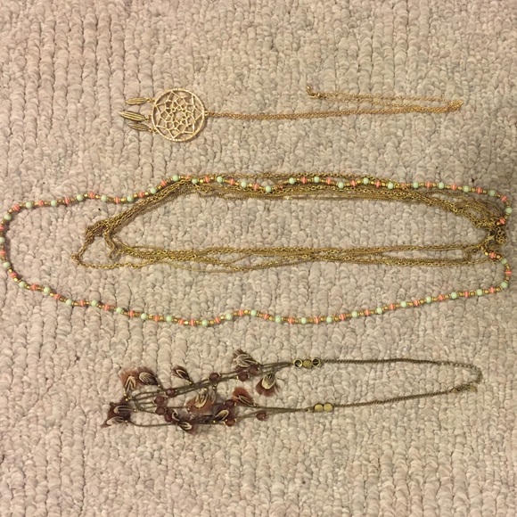 Pack of Three Boho Necklaces