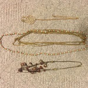 Pack of Three Boho Necklaces