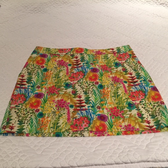 J Crew Liberty Print Skirt