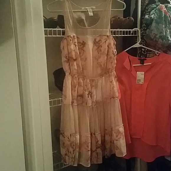 American Rag pink floral dress