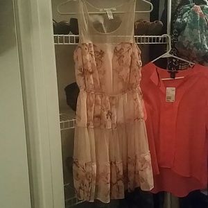 American Rag pink floral dress
