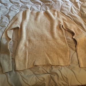 Light brown knit sweater