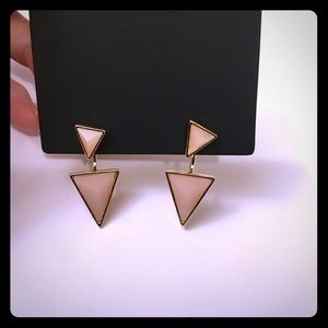 Two piece stud drop earrings NEW
