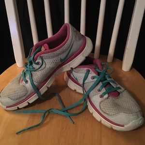 Gently worn Nike training shoes
