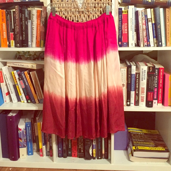 ⚡️ FLASH SALE Silky Anthropologie Midi Skirt