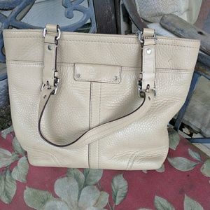 Coach Leather Tan Purse