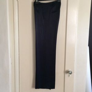 Vince Shiny Satin-Finish Dress Pants