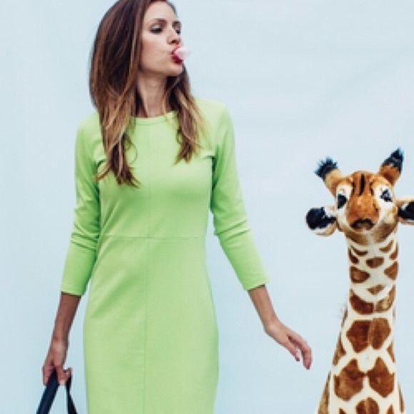 Sonnet James Winnie Dress Lime Green XS