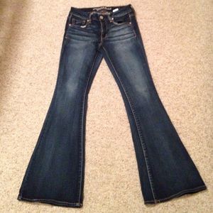 American Eagle Artist flare jeans, 8