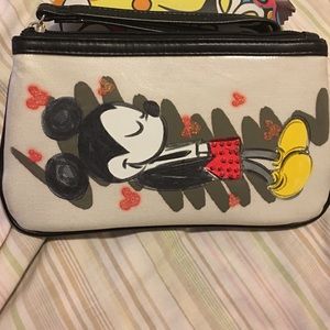 Disney Mickey Large Wristlet.