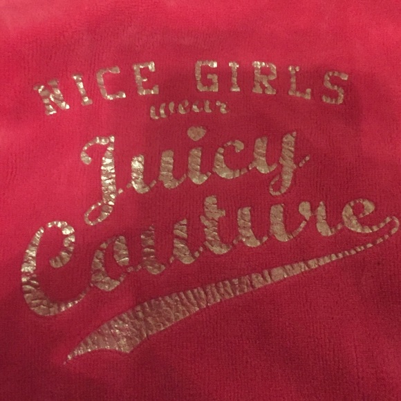 Pink juicy couture track pants