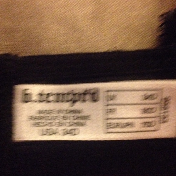 B. Tempted bra 34D - Picture 4 of 4
