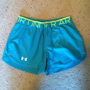 Blue Under Armour shorts
