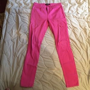 Pink pants
