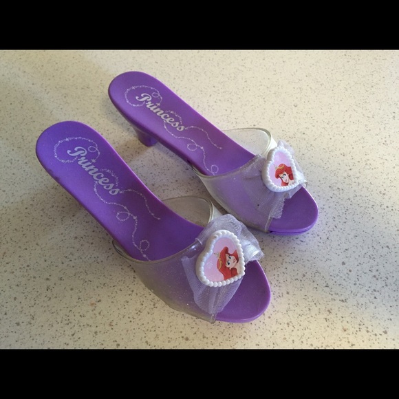 Princess Size 25 Girls "Ariel" Little Heels Shoes