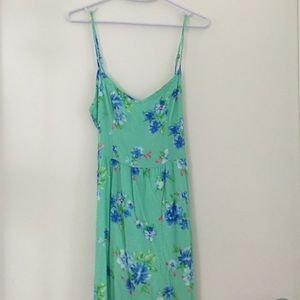 Hollister summer maxi dress floral