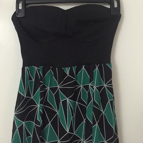 Charlotte Russe geometrical long dress with slots