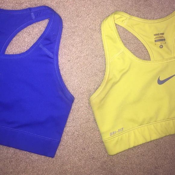 Solid Colored Nike Sports Bras - Picture 2 of 4