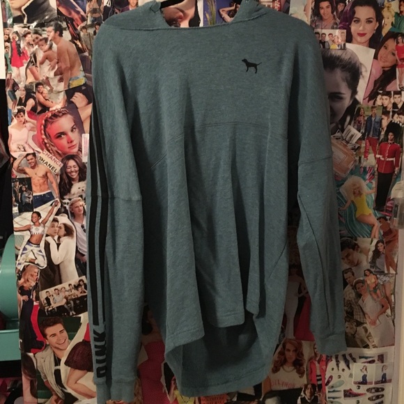 Slouchy PINK sweatshirt hoodie