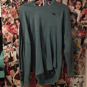 Slouchy PINK sweatshirt hoodie