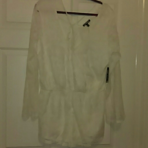 BOHEMIAN EXPRESS ADORABLE SHORTS ROMPER - Picture 2 of 2