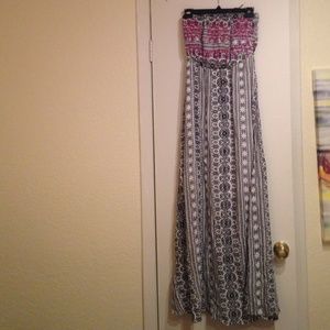 Multi colored maxi dress