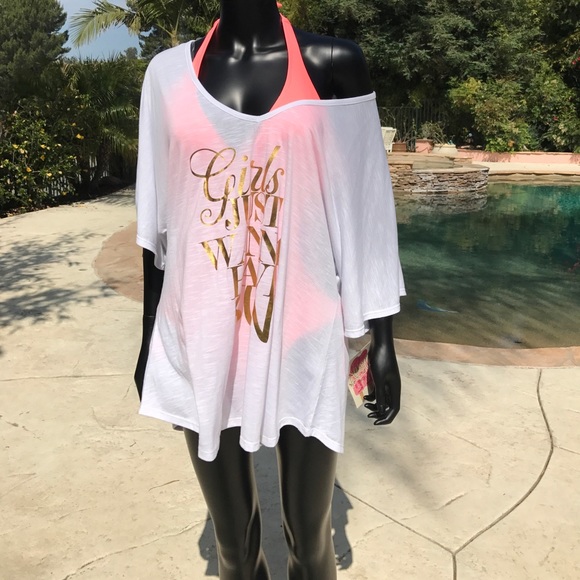 MIKEN “Girls Just Wanna Have Sun" Beach Cover Up - Picture 5 of 8