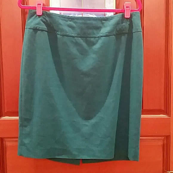 Teal Pencil Skirt