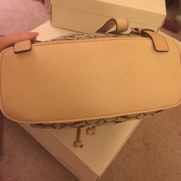 Coach signature khaki backpack - Picture 3 of 4