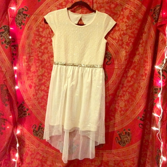 Gold sparkle dress