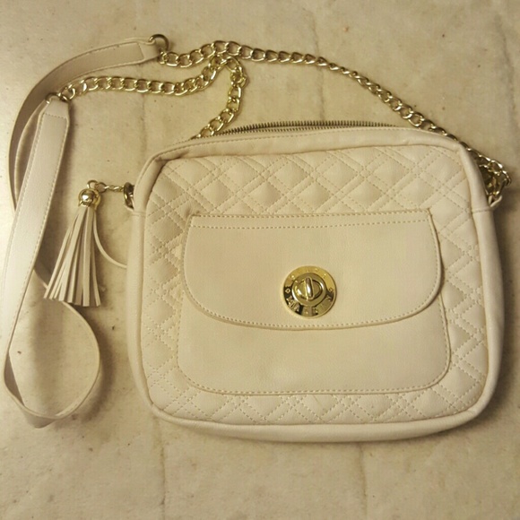 Cream Steve Madden Crossbody Bag