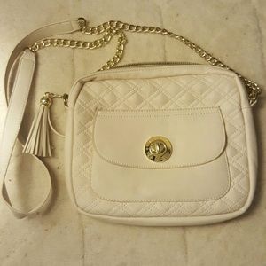 Cream Steve Madden Crossbody Bag