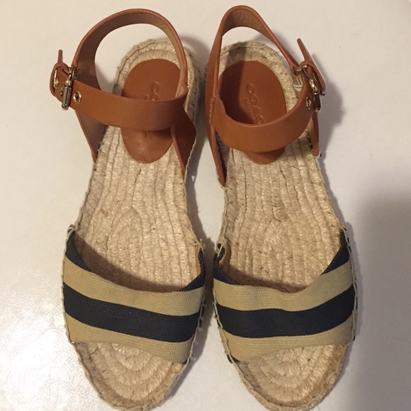 Coach Reena Stripe Sandal - Picture 2 of 4