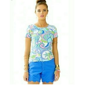 Lilly Pulitzer Conch Republic Karrie Top NWT