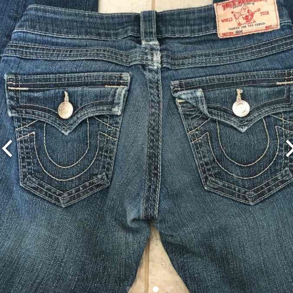 True religion straight leg jeans