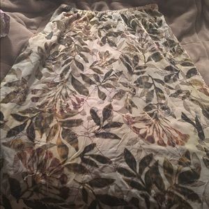 NWT J Jill beautiful silk design skirt size 18w